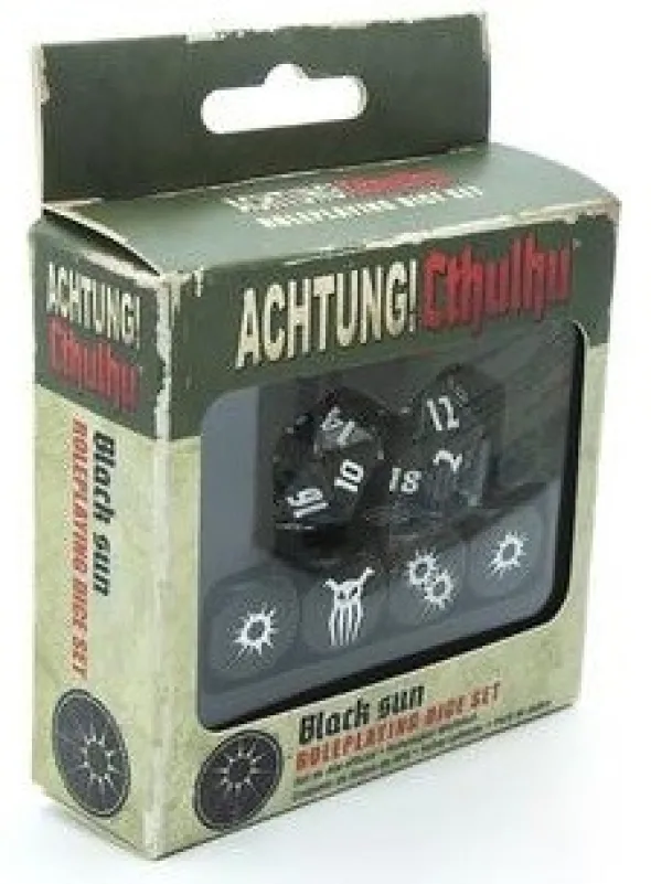 Achtung! Cthulhu - Black Sun Dice Set
