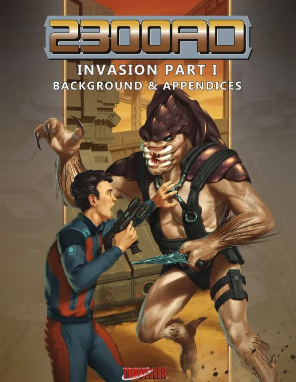 2300AD - Invasion Part I - Background & Appendices Book