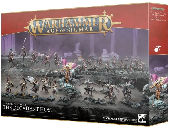 Age of Sigmar : Bataillon : Hédonites de Slaanesh - L'Ost Décadent