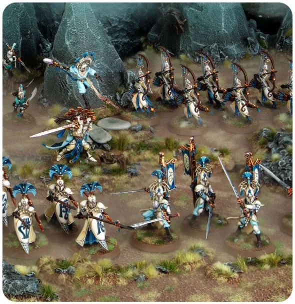 Age of Sigmar : Bataillon Lumineth Realm-Lords - Ost d'Iliathe