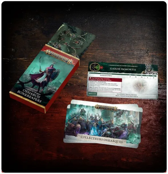 Age of Sigmar : Cartes de Charte - Ossiarch Bonereapers