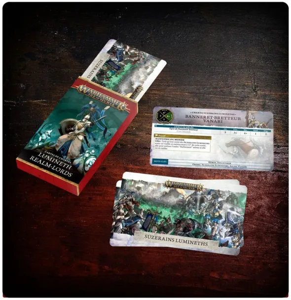 Age of Sigmar : Cartes de Charte - Lumineth Realm-lords