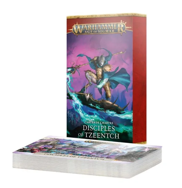 Age of Sigmar : Cartes de Charte - Disciples of Tzeentch