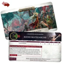 Age of Sigmar : Cartes de Charte - Daughters of Khaine