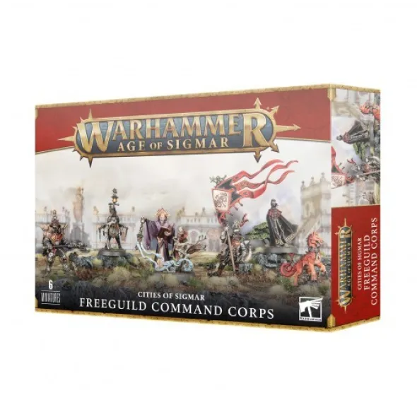 Age of Sigmar : Cities of Sigmar - Corps de Commandement des Guildes Franches