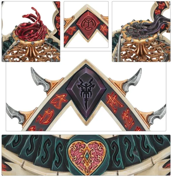 Age of Sigmar : Décors - Daughters of Khaine - Autel de Sombre Tribut