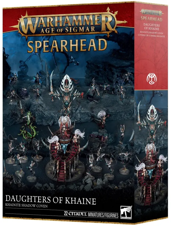 Age of Sigmar : Fer de Lance - Daughters of Khaine - Coterie de l'Ombre Khainite