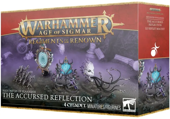 Age of Sigmar : Hedonites of Slaanesh - Régiment de Renom : Le Reflet Maudit