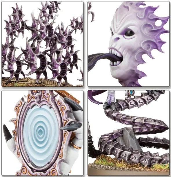 Age of Sigmar : Hedonites of Slaanesh - Régiment de Renom : Le Reflet Maudit