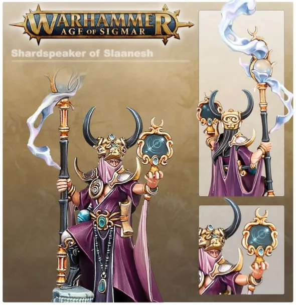 Age of Sigmar : Hendonites of Slaanesh - Shardspeaker of Slaanesh
