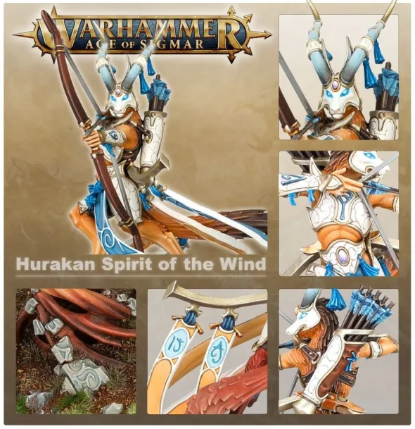 Age of Sigmar : Lumineth Realm-Lords - Sevireth Lord of the Seventh Wind