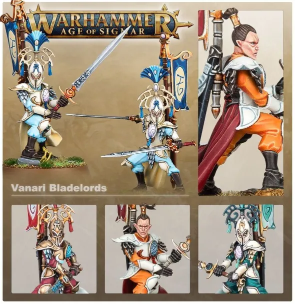 Age of Sigmar : Lumineth Realm-Lords - Vanari Bladelords
