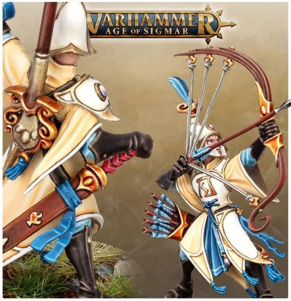 Age of Sigmar : Lumineth Realm-Lords - Vanari Auralan Sentinels