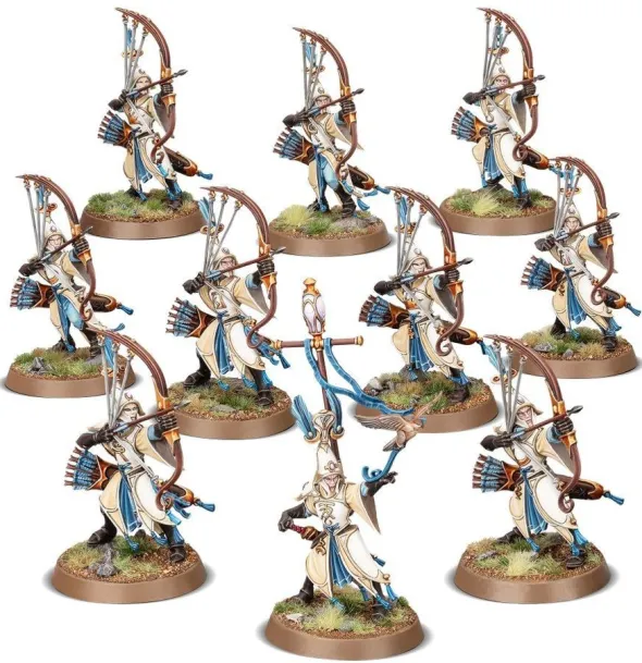 Age of Sigmar : Lumineth Realm-Lords - Vanari Auralan Sentinels
