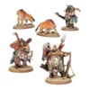 Age of Sigmar : Ogor Mawtribes - Chasseurs avec Dents de Sabre