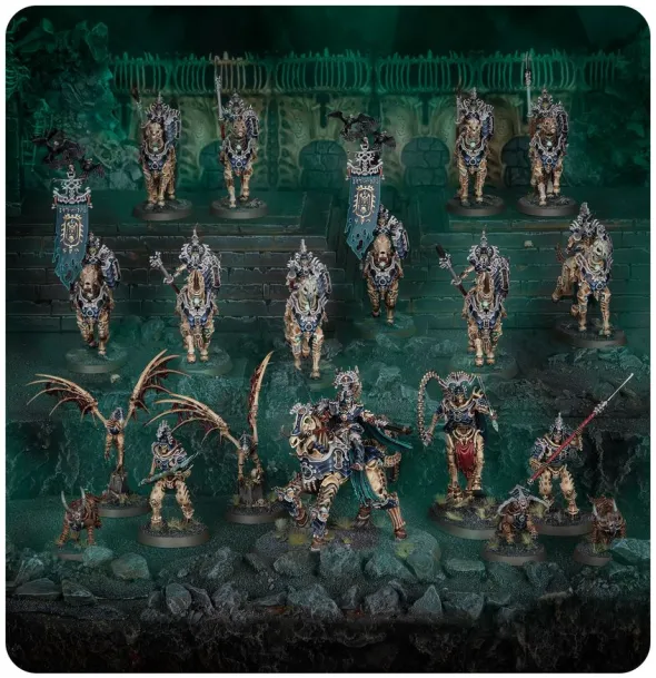 Age of Sigmar : Ossiarch Bonereapers - Avant-garde Kavalos