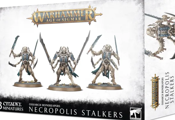 Age of Sigmar : Ossiarch Bonereapers - Necropolis Stalkers