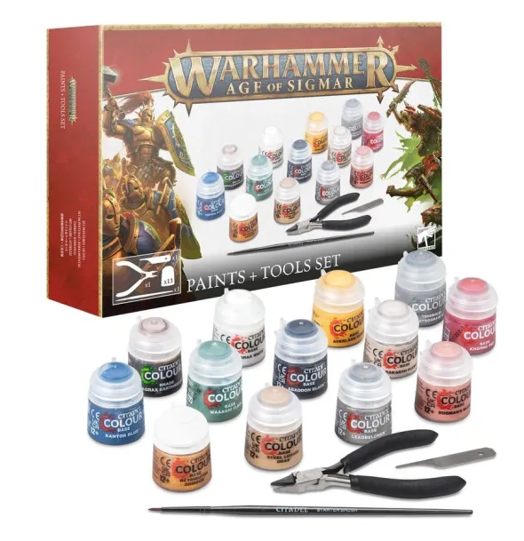Age of Sigmar : Peintures + Outils