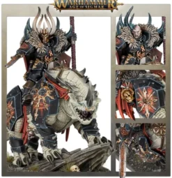 Age of Sigmar : Slaves to Darkness - Chaos Lord on Karkadrak