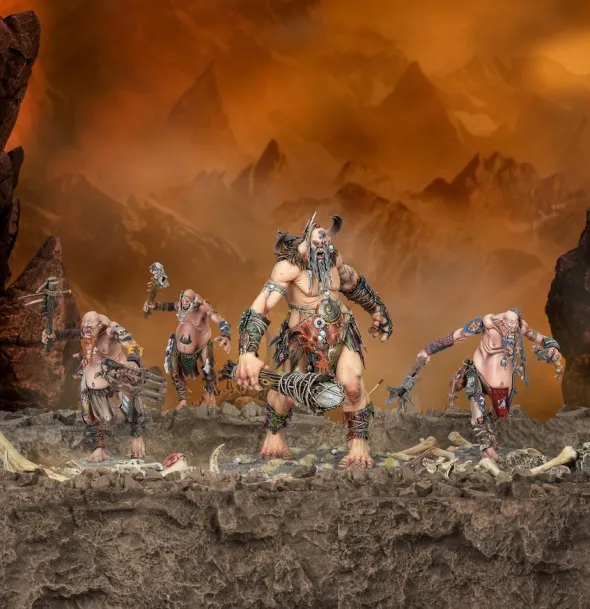 Age of Sigmar - Sons of Behemat : Tribu de Piétineurs