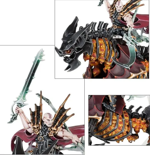 Age of Sigmar : Soulblight Gravelords - Mannfred von Carstein / Neferata / Arkhan le Noir