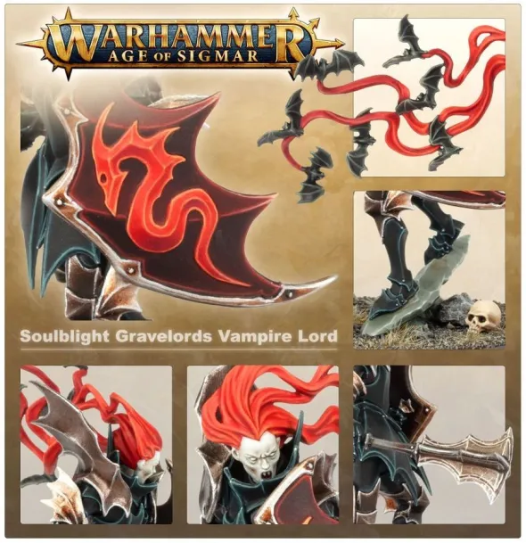 Age of Sigmar : Soulblight Gravelords - Vampire Lord