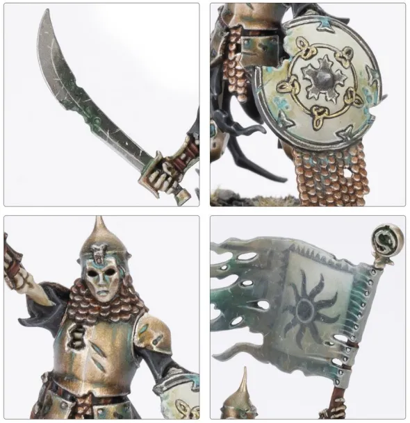 Age of Sigmar : Soulblight Gravelords- Squelettes Raclemorts