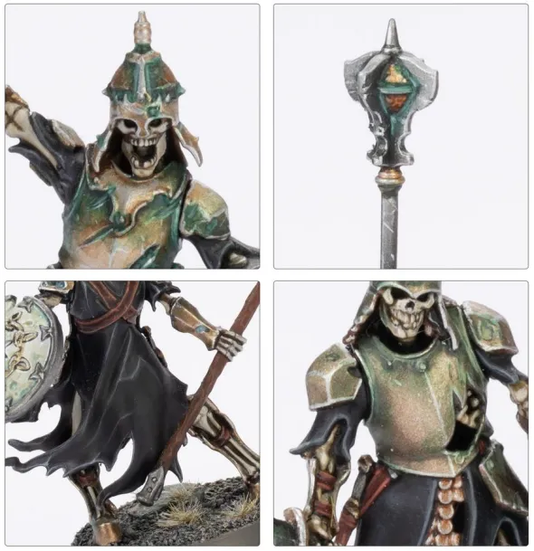 Age of Sigmar : Soulblight Gravelords- Squelettes Raclemorts