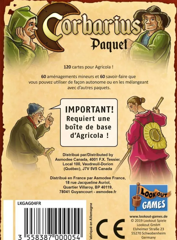Agricola - Deck Corbarius