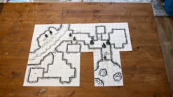 A5 Grid Paper - Goblin Cave