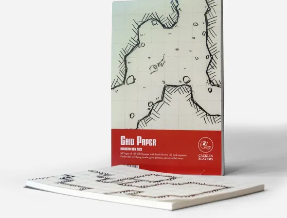 A4 Grid Paper - Owlbear Den