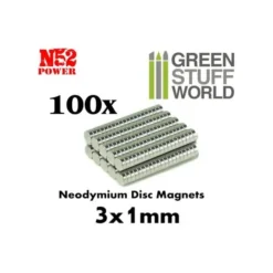 Aimants Néodymes 3x1mm – 100 Pcs