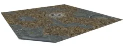 Alien Catacombs Gaming Mat 2x2