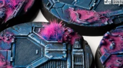 Alien Infestation Bases, Round 50mm (x3)