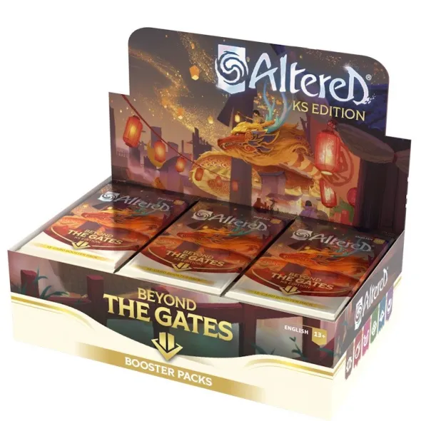 Altered - Display de 37 Boosters Exclusifs Kickstarter - Au Delà des Portes