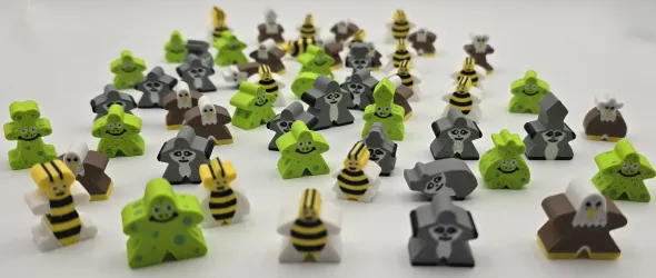Animals set 3 - Carcassonne Big Box Meeples