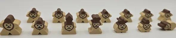Animals set 2 - Carcassonne Big Box Meeples
