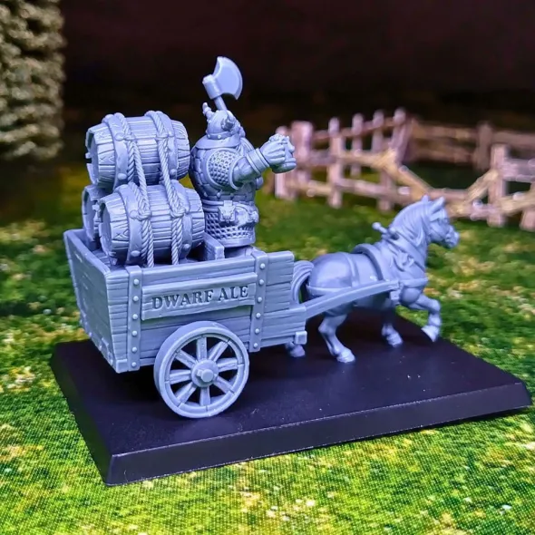 Apache Studio - Seigneurs Nains - Chariot de bières