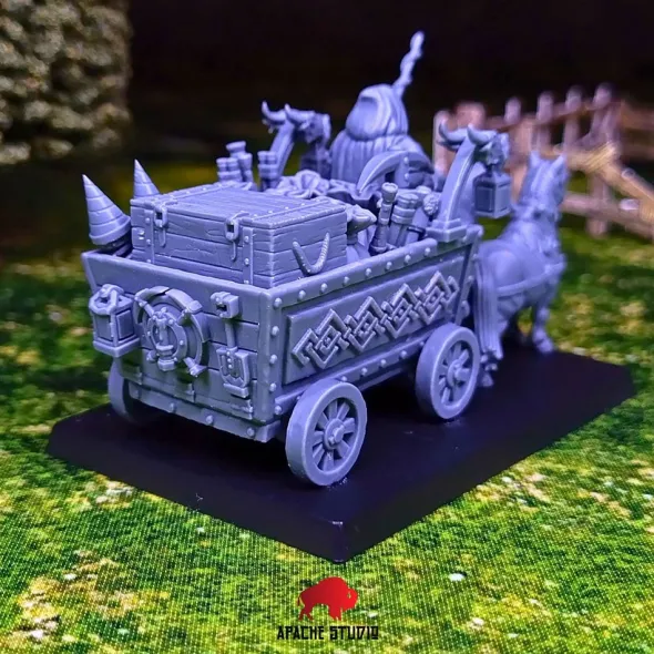 Apache Studio - Seigneurs nains - Chariot de ravitaillement