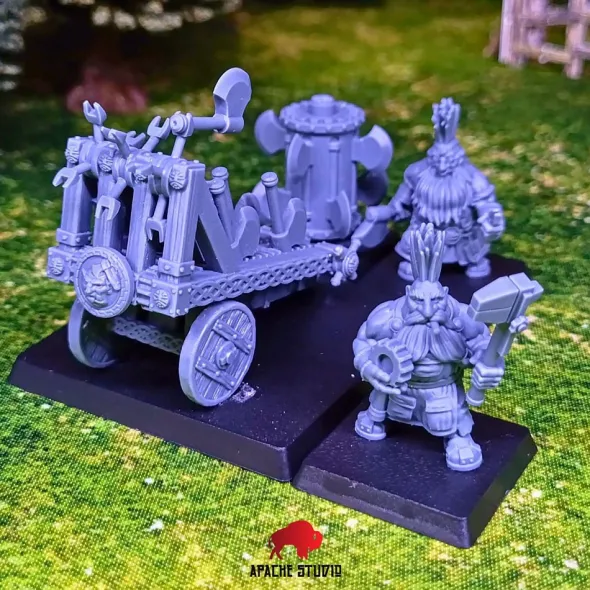 Apache Studio - Seigneurs nains - Machine lanceuse de haches