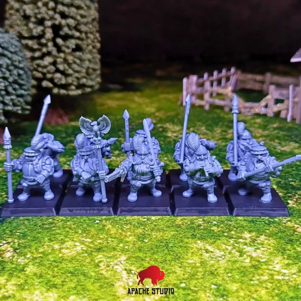 Apache Studio - Seigneurs Nains - Mercenaires nains