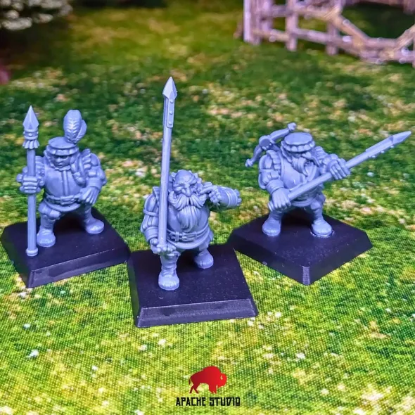 Apache Studio - Seigneurs Nains - Mercenaires nains