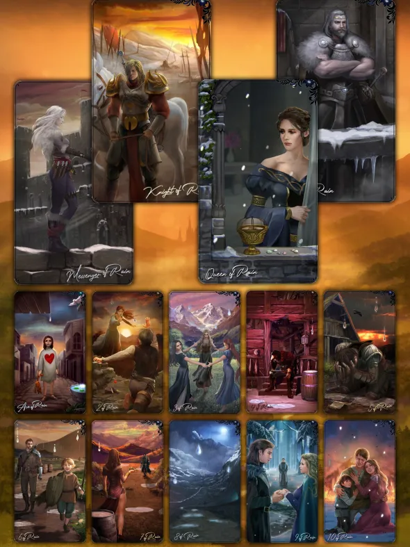 Arcanya Tarot - Les Mornes Plaines, Kickstarter Edition