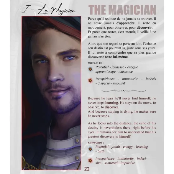 Arcanya Tarot - Les Mornes Plaines, Kickstarter Edition