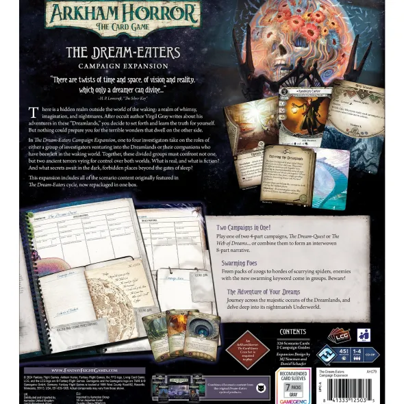 Arkham Horror The Card Game : The Dream-Eaters Campaign Expansion