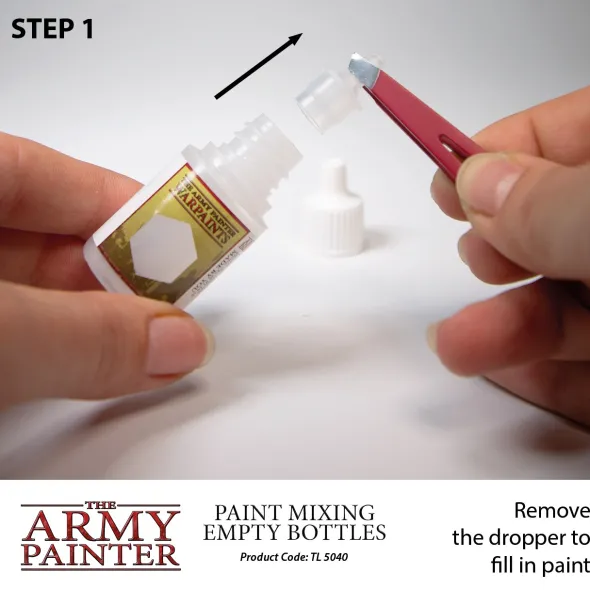 Army Painter - Flacons vides pour mélange de peinture