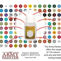 Army Painter - Flacons vides pour mélange de peinture