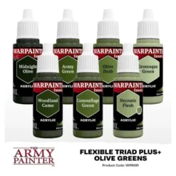 Army Painter - Olive Greens Flexible Triad Plus+