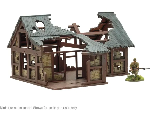 Asian Villages - L Shaped Building Ruins