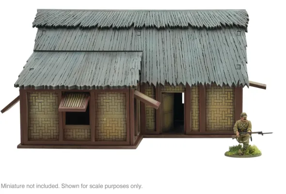 Asian Villages - L Shaped Building